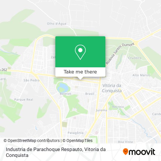 Industria de Parachoque Respauto map
