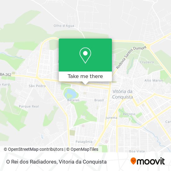 O Rei dos Radiadores map