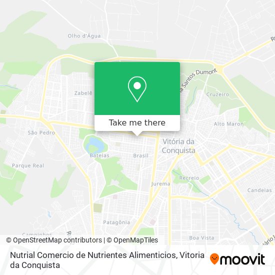 Nutrial Comercio de Nutrientes Alimenticios map