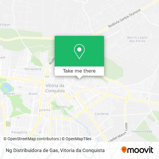Ng Distribuidora de Gas map