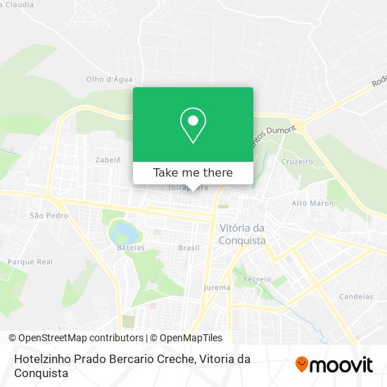 Hotelzinho Prado Bercario Creche map