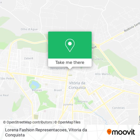 Lorena Fashion Representacoes map