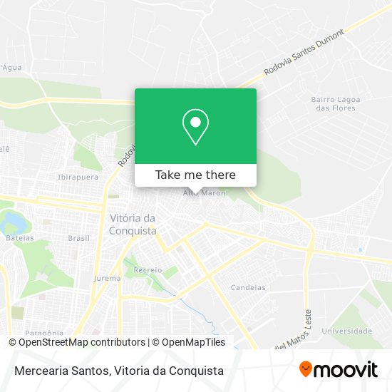 Mercearia Santos map