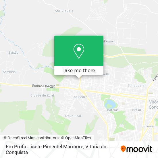 Em Profa. Lisete Pimentel Marmore map