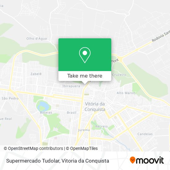 Supermercado Tudolar map