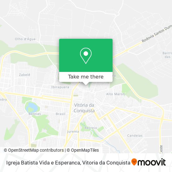 Igreja Batista Vida e Esperanca map