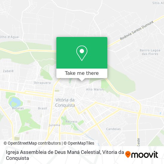 Igreja Assembleia de Deus Maná Celestial map