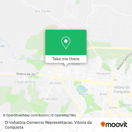 Dl Industria Comercio Representacao map