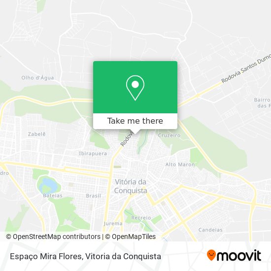 Espaço Mira Flores map