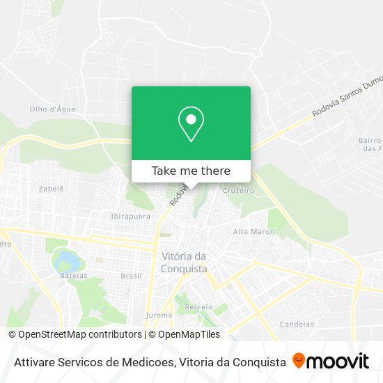 Attivare Servicos de Medicoes map