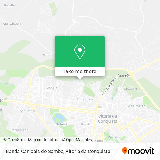 Banda Canibais do Samba map