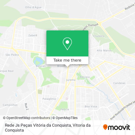 Rede Js Peças Vitória da Conquista map