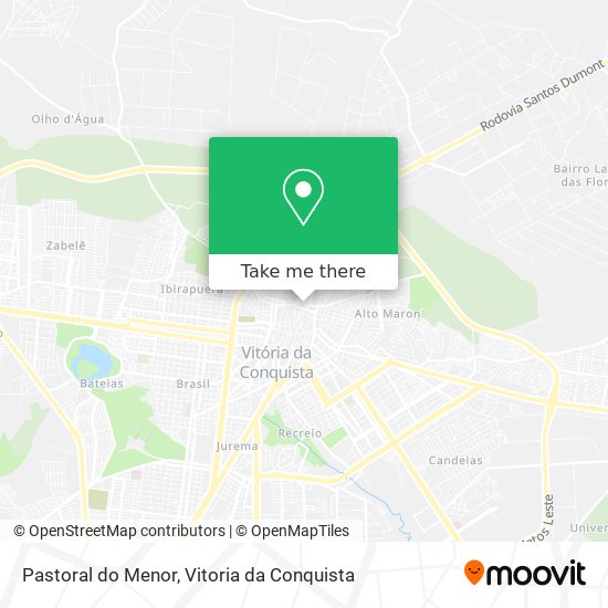 Pastoral do Menor map