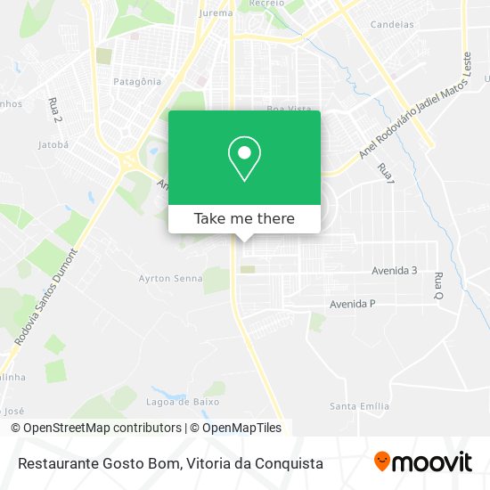Restaurante Gosto Bom map