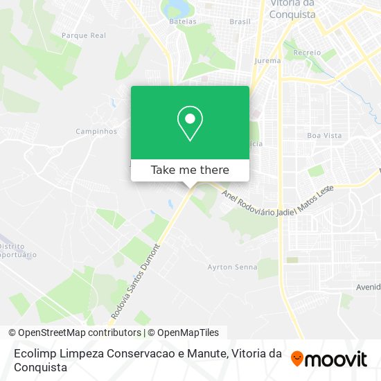 Ecolimp Limpeza Conservacao e Manute map