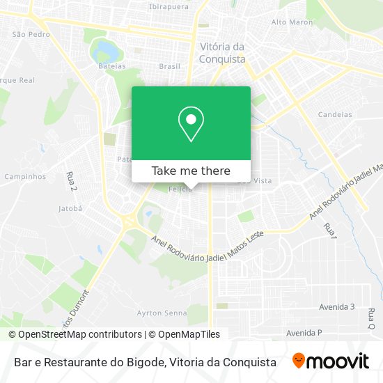 Bar e Restaurante do Bigode map