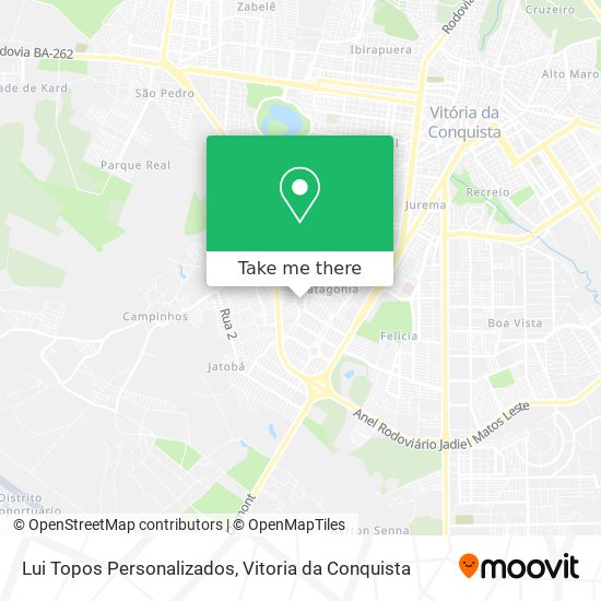 Lui Topos Personalizados map