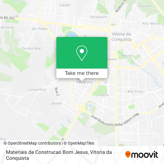 Materiais de Construcao Bom Jesus map