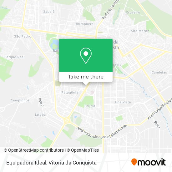 Equipadora Ideal map