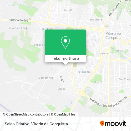 Salao Criativo map