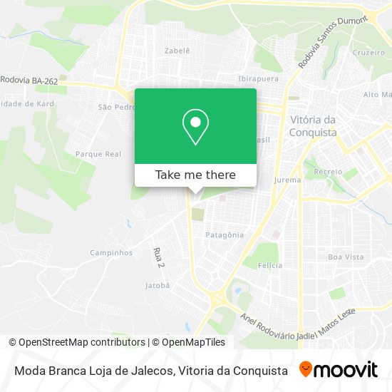 Moda Branca Loja de Jalecos map