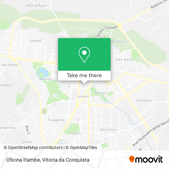 Oficina Itambe map