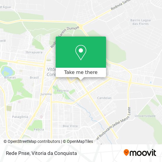 Rede Pnse map