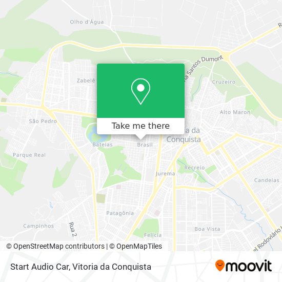 Start Audio Car map