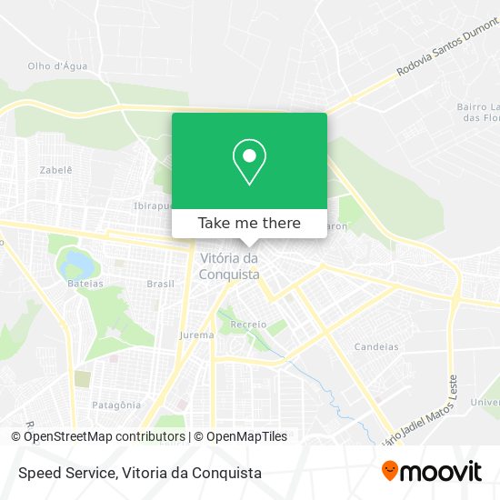 Mapa Speed Service