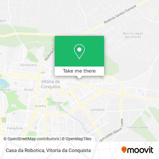 Casa da Robotica map