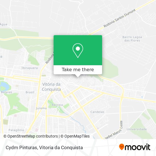 Cydm Pinturas map