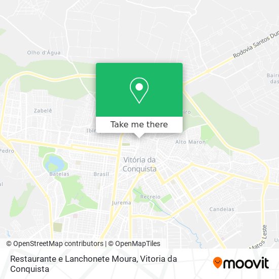 Restaurante e Lanchonete Moura map