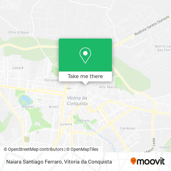 Naiara Santiago Ferraro map
