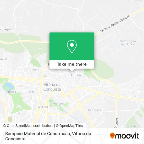 Sampaio Material de Construcao map