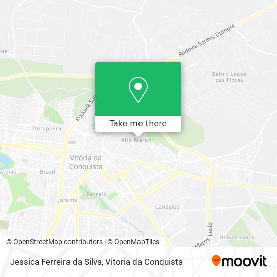 Jessica Ferreira da Silva map