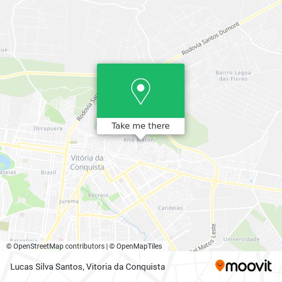 Lucas Silva Santos map