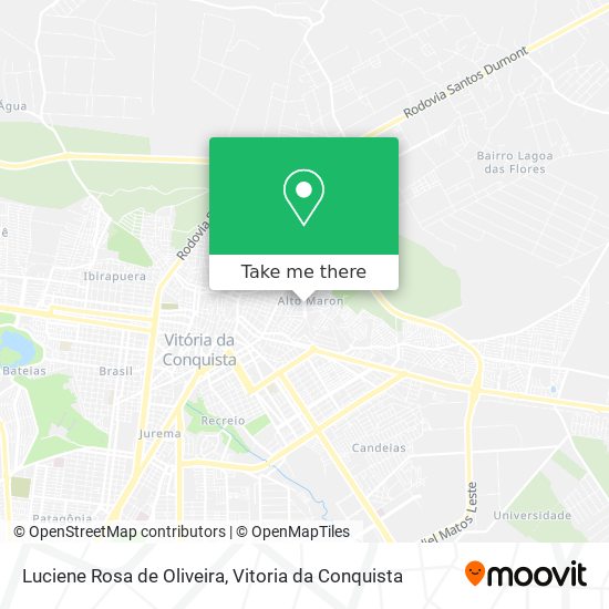 Luciene Rosa de Oliveira map