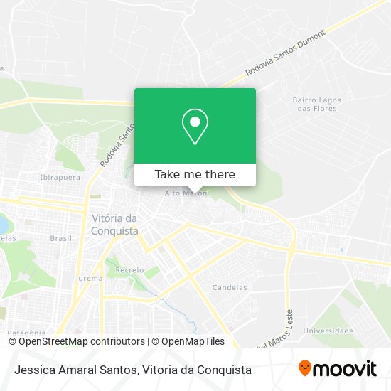 Jessica Amaral Santos map