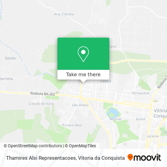 Thamires Alsi Representacoes map