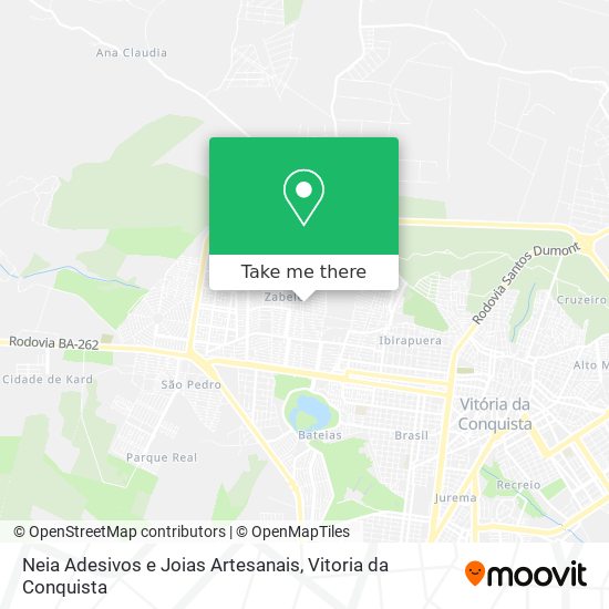 Mapa Neia Adesivos e Joias Artesanais