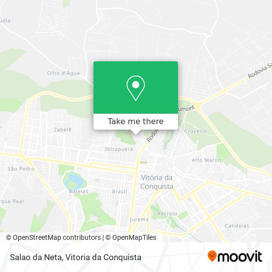 Salao da Neta map