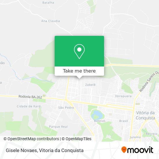 Gisele Novaes map