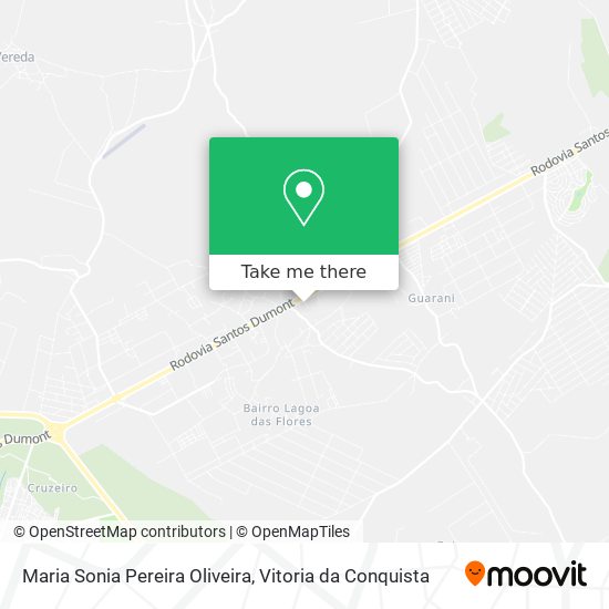 Maria Sonia Pereira Oliveira map