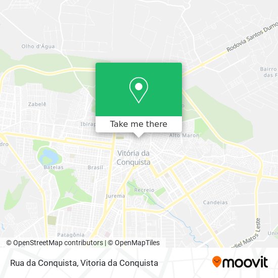 Rua da Conquista map