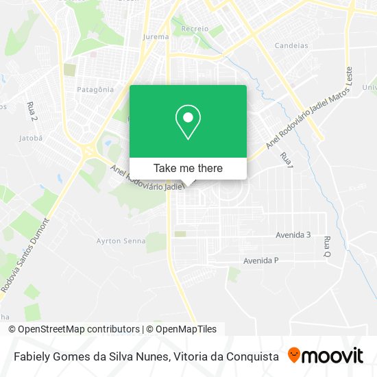 Fabiely Gomes da Silva Nunes map