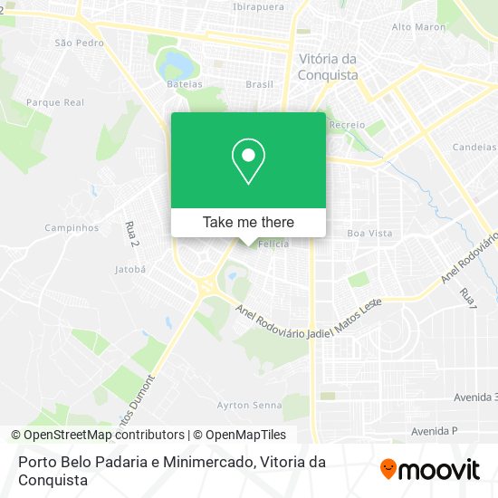 Porto Belo Padaria e Minimercado map