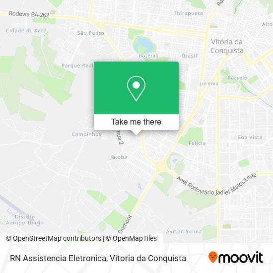 RN Assistencia Eletronica map