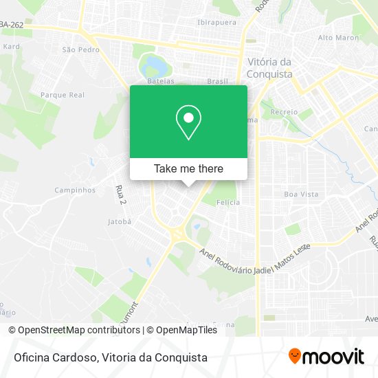Oficina Cardoso map