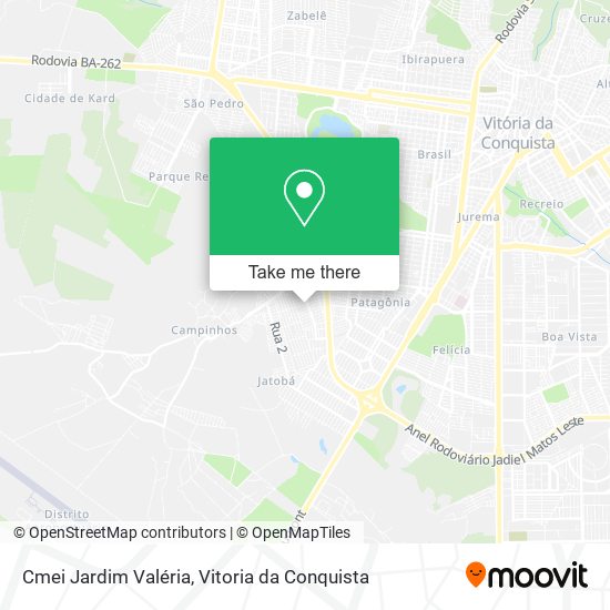 Cmei Jardim Valéria map