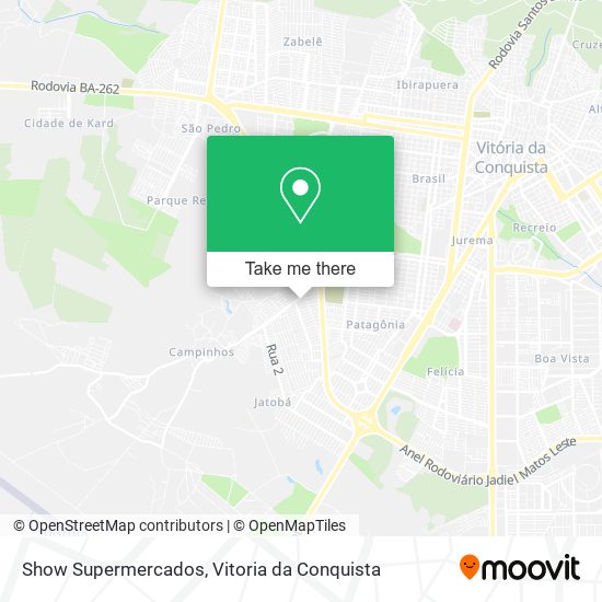 Show Supermercados map